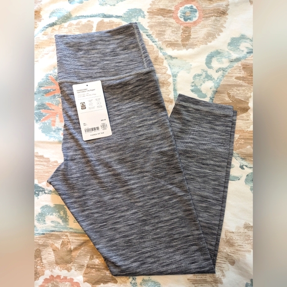 Athleta Transcend High Rise Textured 7/8 Leggings - Picture 1 of 5